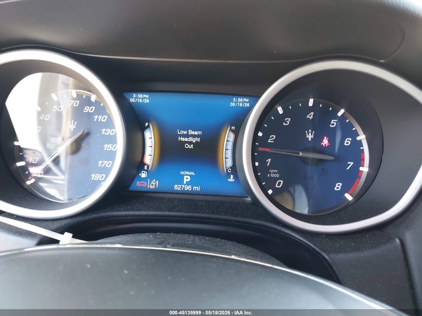2019 Maserati Ghibli VIN: ZAM57XSA3K1316128 Lot: 45135999