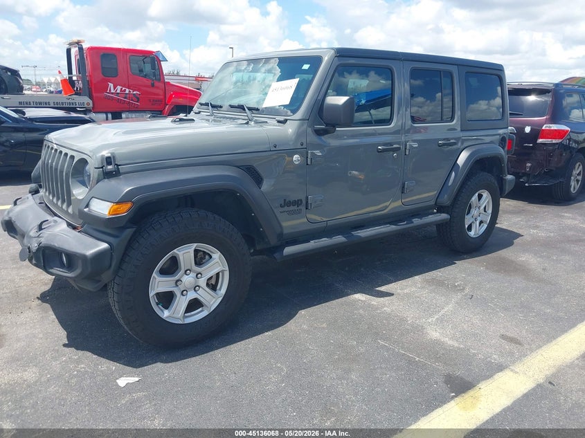 2021 Jeep Wrangler Unlimited Sport S 4x4 1C4HJXDN5MW754805 photo 1