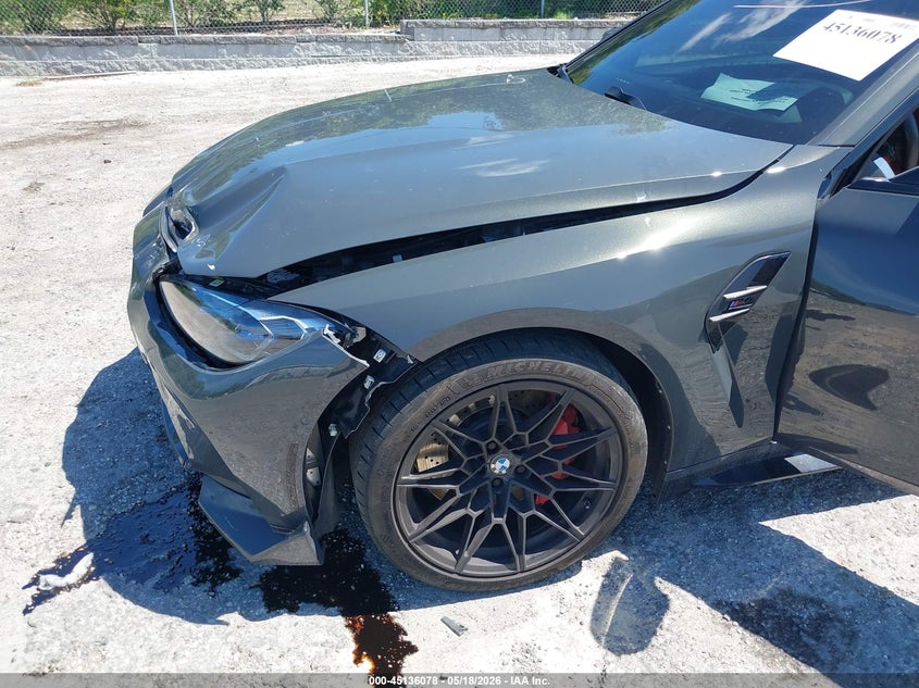 2022 BMW M4 Competition xDrive VIN: WBS43AZ06NCK73105 Lot: 45136078