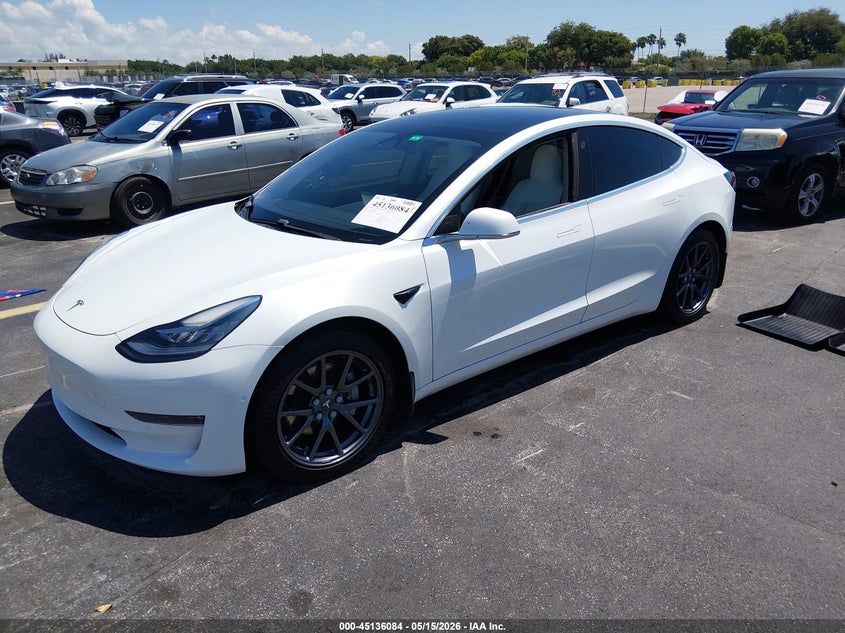 Vin: 5yj3e1eb4lf607037, lot: 45633713, tesla model 3 long range dual motor all-wheel drive 20202