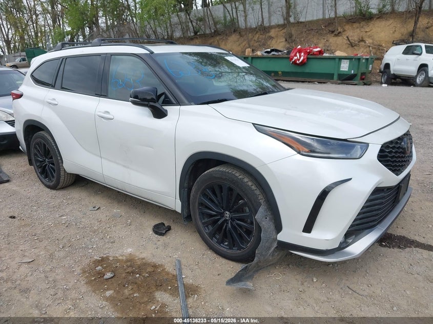 Vin: 5tdkdrah4ps508940, lot: 45633862, toyota highlander xse 2023 img_1