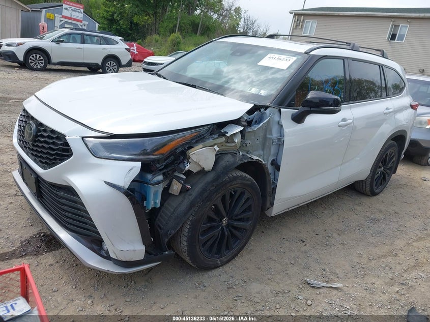 Vin: 5tdkdrah4ps508940, lot: 45633862, toyota highlander xse 20232