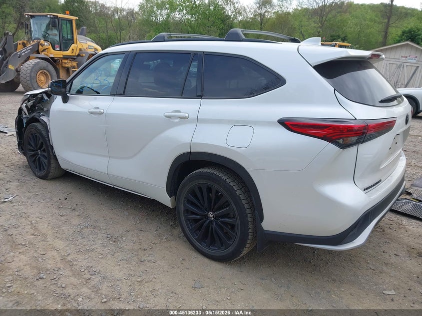 Vin: 5tdkdrah4ps508940, lot: 45633862, toyota highlander xse 20233