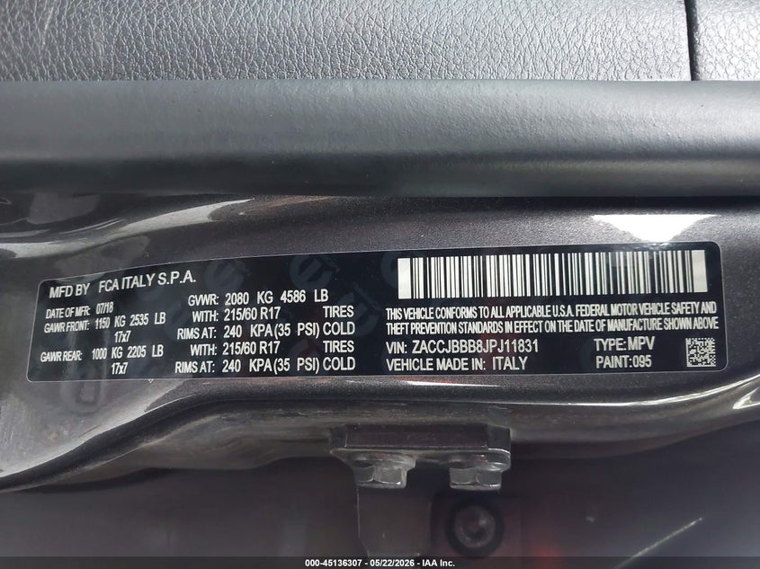 2018 Jeep Renegade - Ansicht 9