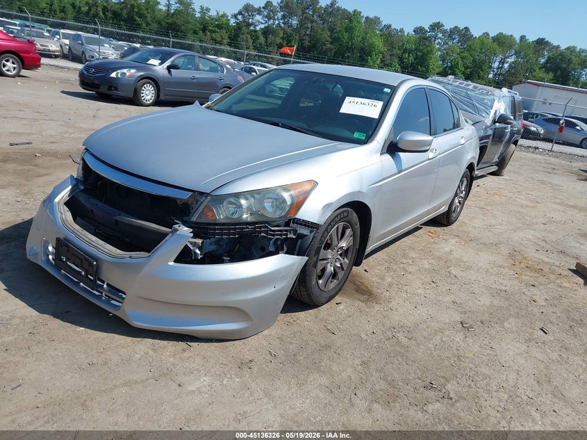 2012 HONDA ACCORD SEDAN 2.4L I-4 DOHC, VVT, 177HP