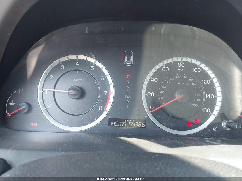 2012 HONDA ACCORD SEDAN 2.4L I-4 DOHC, VVT, 177HP
