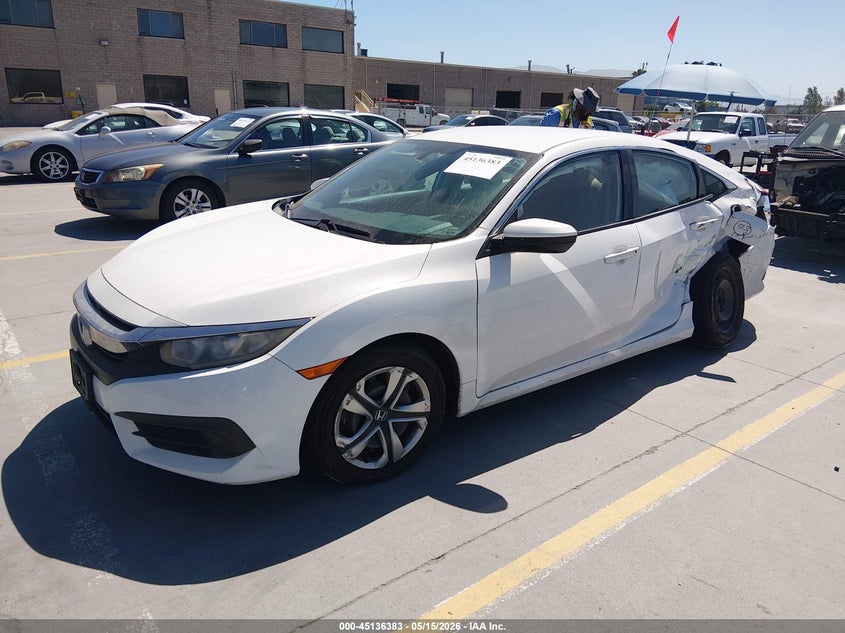 2016 Honda Civic Lx 19XFC2F50GE227528 photo 1