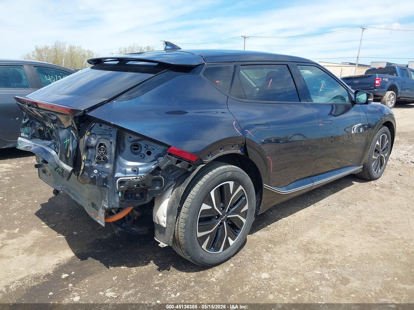 Vin: kndc3dlc6p5140553, lot: 45634014, kia ev6 wind 20234
