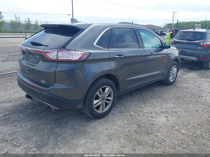 Vin: 2fmpk4j95gbb78455, lot: 45634021, ford edge sel 20164