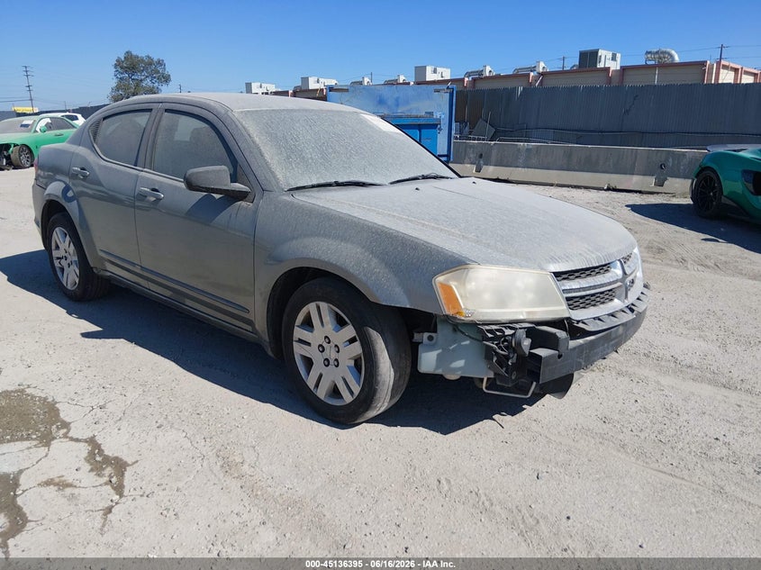 Vin: 1c3cdzab1cn237310, lot: 45634024, dodge avenger se 2012 img_1