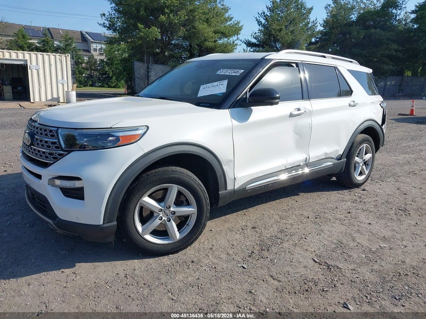 Vin: 1fmsk8fhxlga02067, lot: 45634065, ford explorer limited 20202