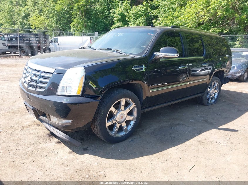 Vin: 1gys4hef1dr343050, lot: 45634238, cadillac escalade esv luxury 20132
