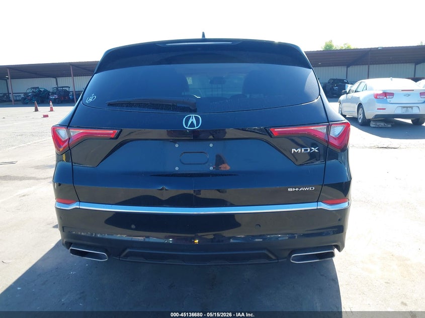 2022 Acura Mdx Advance Package VIN: 5J8YE1H83NL028063 Lot: 45136680