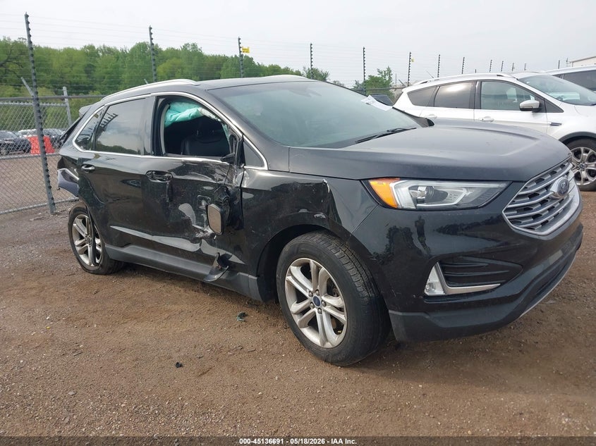 Vin: 2fmpk4j96kbb86976, lot: 45634320, ford edge sel 2019 img_1