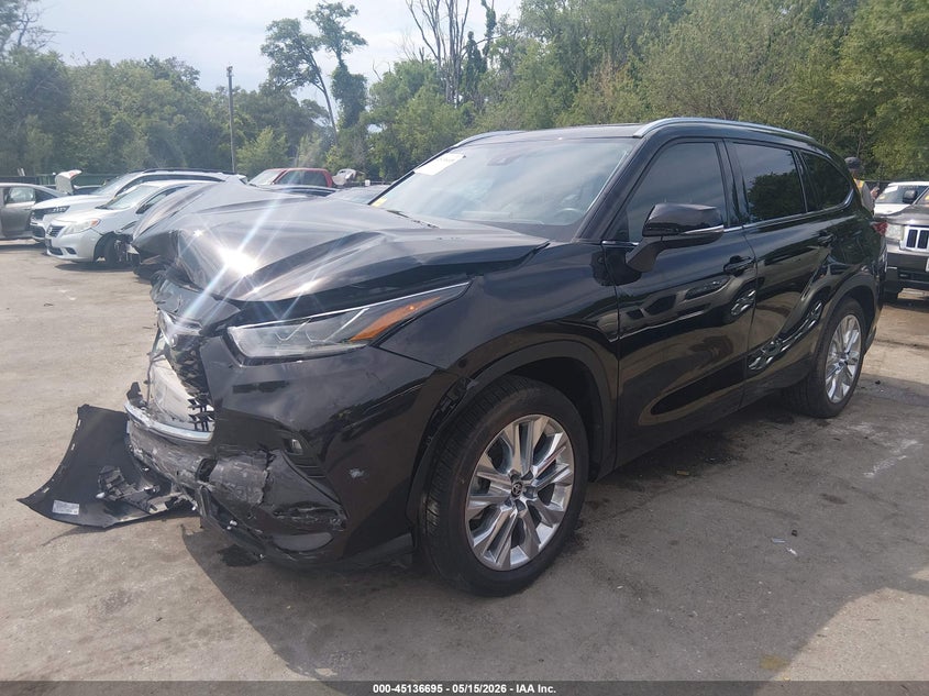 Vin: 5tdyzrah7ms062533, lot: 45634324, toyota highlander limited 20212