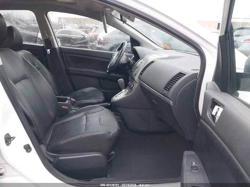 2012 NISSAN SENTRA SEDAN 2.0L I-4 DOHC, VVT, 140HP