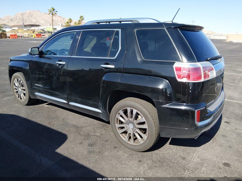 Vin: 2gkflre39g6273047, lot: 45634341, gmc terrain denali 20163