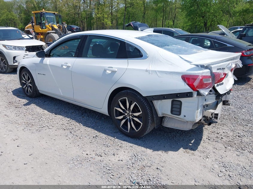 VIN 1G1ZG5STXMF061374 2021 CHEVROLET MALIBU FWD RS