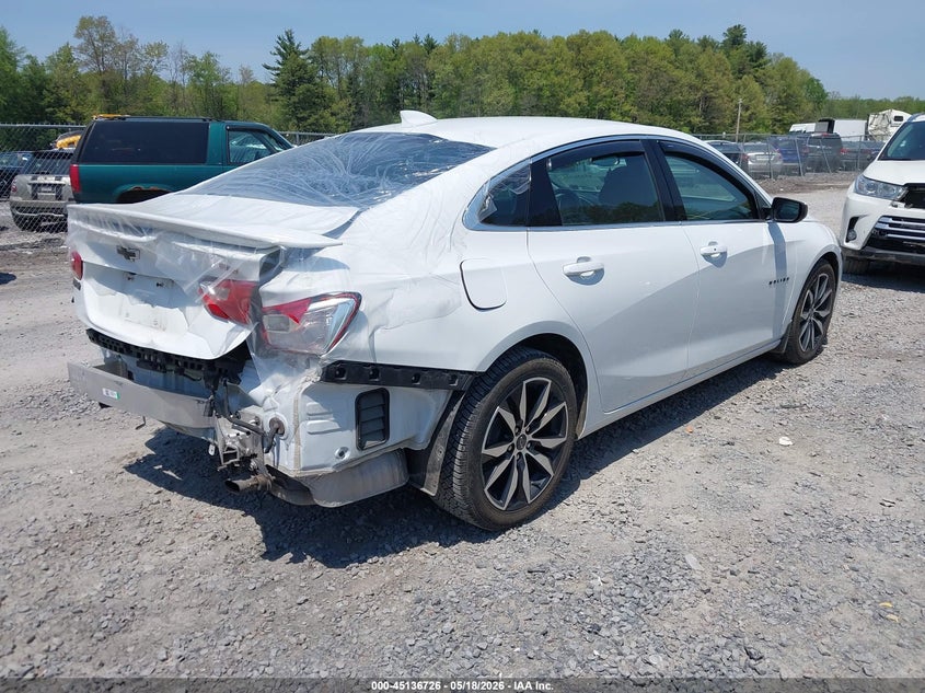 VIN 1G1ZG5STXMF061374 2021 CHEVROLET MALIBU FWD RS