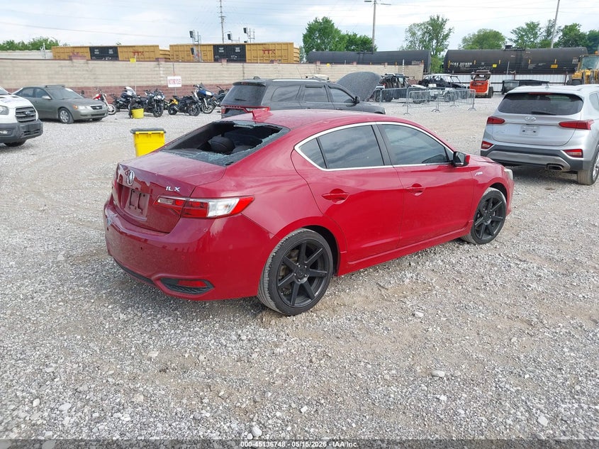 Vin: 19ude2f84ja009289, lot: 45634377, acura ilx premium   a-spec packages/technology plus   a-spec packages 20184