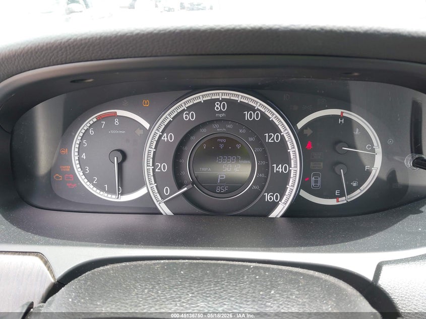 2013 HONDA ACCORD auction photo 7