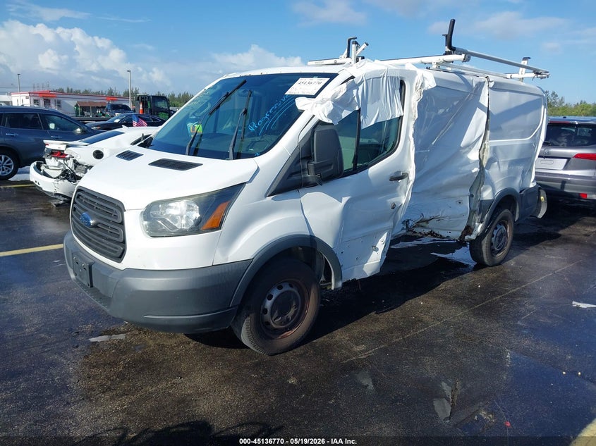 Vin: 1ftnr1zm1fka75018, lot: 45634399, ford transit-250 20152