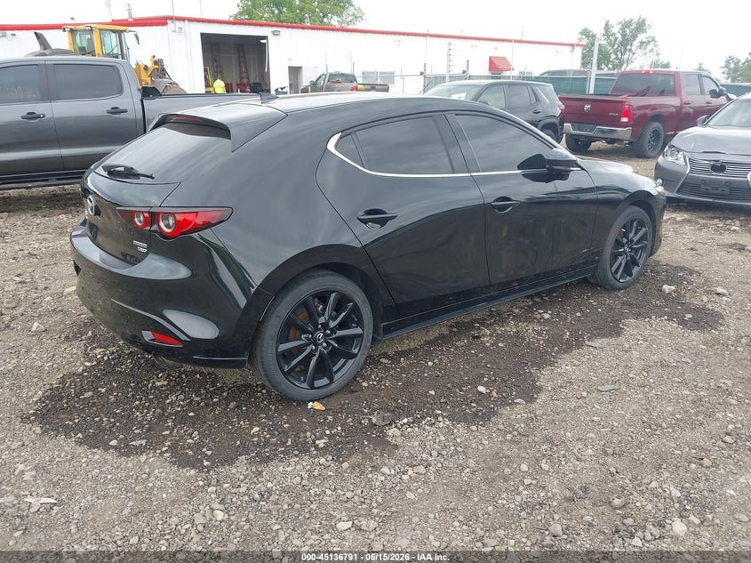 Vin: jm1bpbjy0p1603507, lot: 45634420, mazda mazda3 2.5 turbo 20234