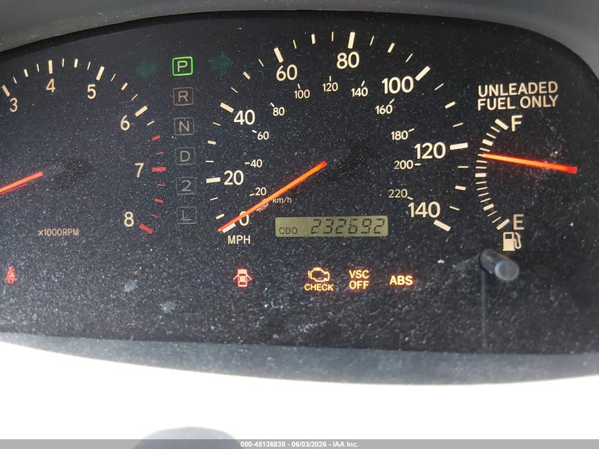 1999 Lexus Es 300 VIN: JT8BF28G5X0162526 Lot: 45136838