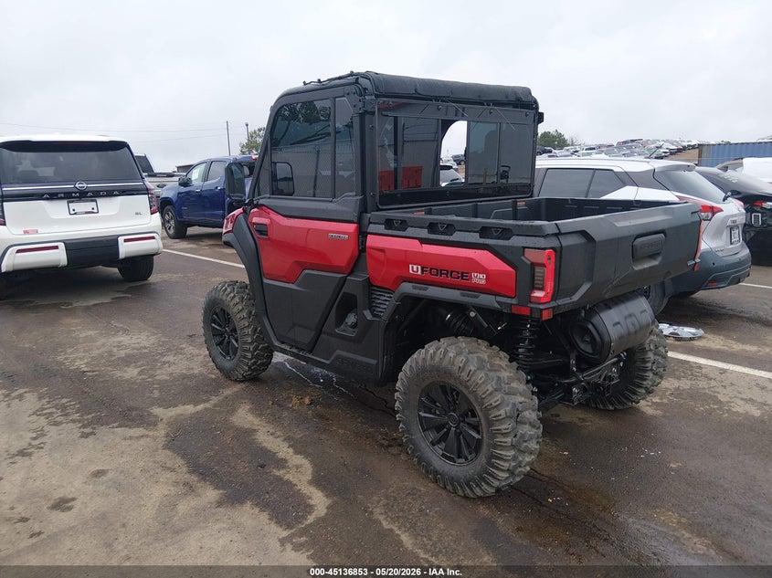 2026 CF MOTO UFORCE auction photo 3