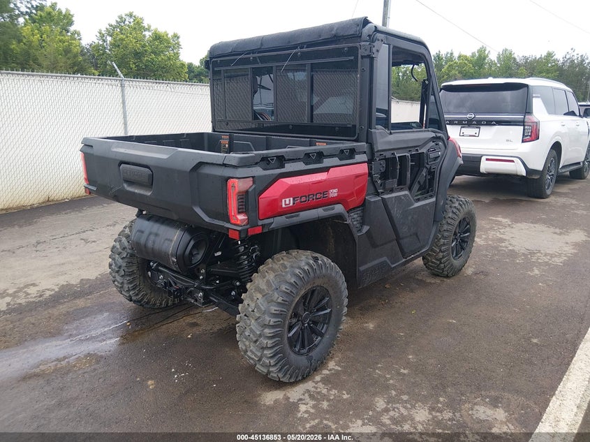 2026 CF MOTO UFORCE auction photo 4