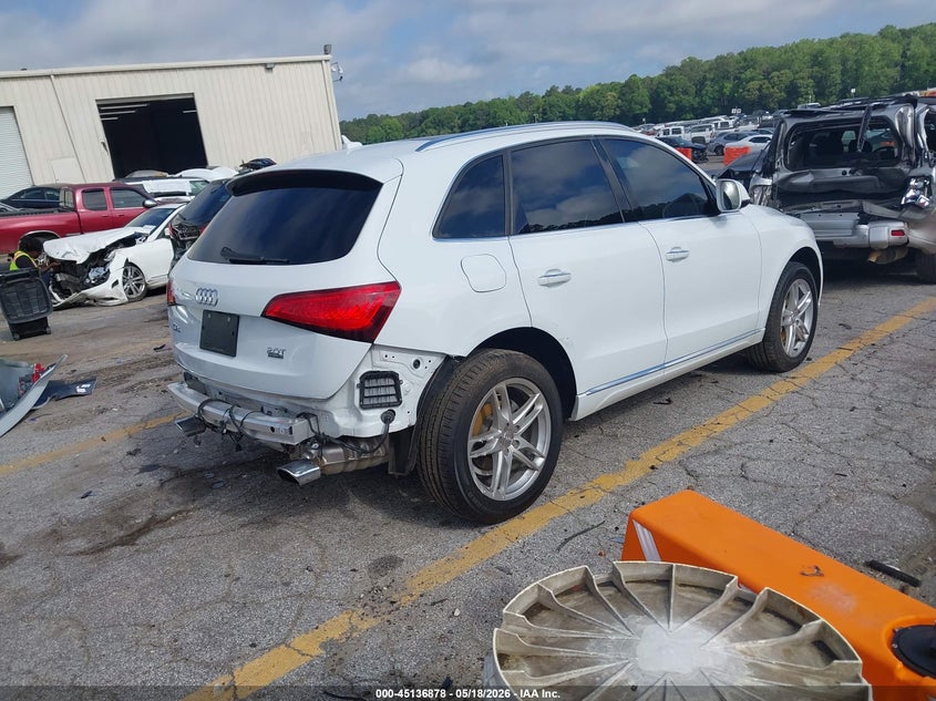 Vin: wa1l2afp4ha017286, lot: 45634507, audi q5 2.0t premium 20174