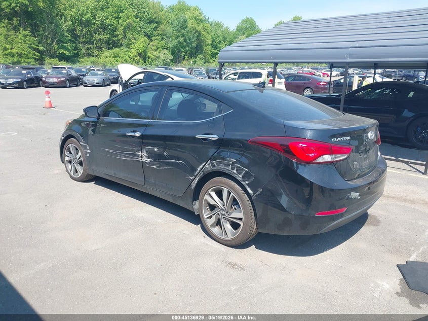HYUNDAI ELANTRA 2014 VIN 5NPDH4AE1EH543959