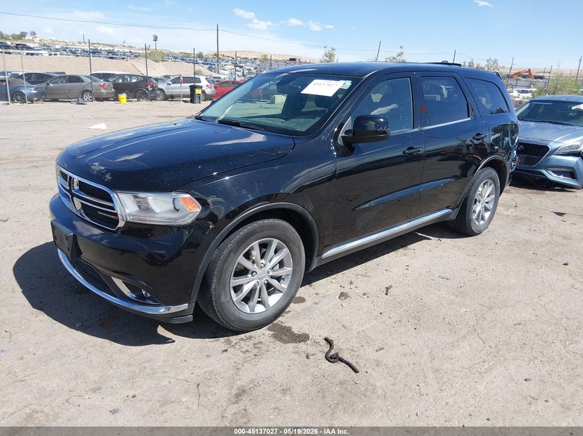 Vin: 1c4rdhagxhc643455, lot: 45634656, dodge durango sxt rwd 20172