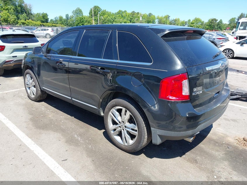 Vin: 2fmdk4kc9cba89494, lot: 45634727, ford edge limited 20123