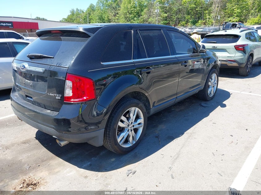 Vin: 2fmdk4kc9cba89494, lot: 45634727, ford edge limited 20124