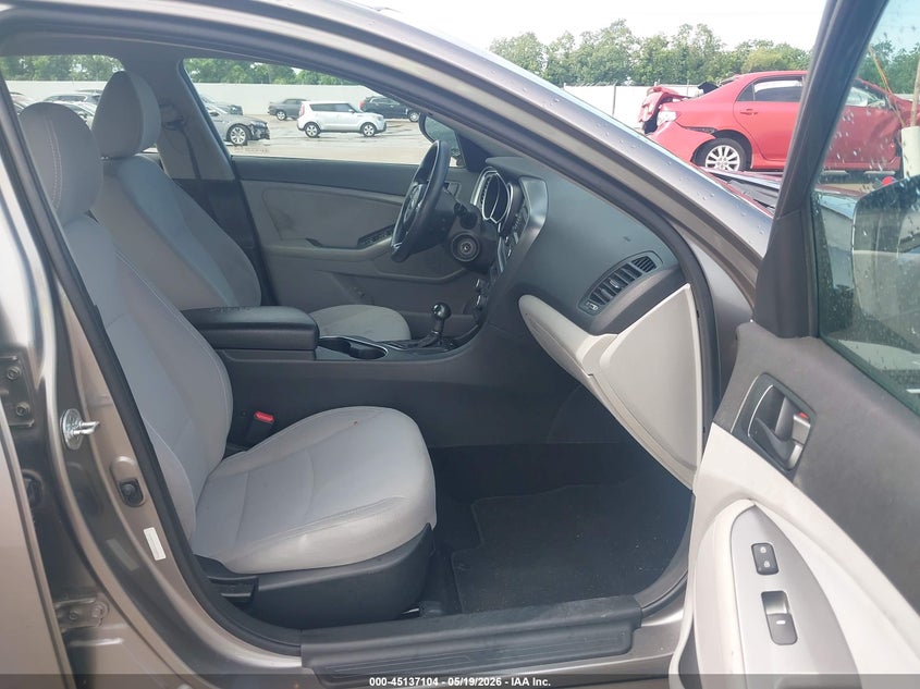 2015 KIA OPTIMA SEDAN 2.4L I-4 DI, DOHC, VVT, 192HP
