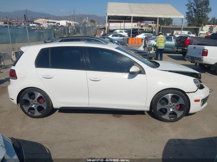 2012 Volkswagen Gti 4-Door VIN: WVWHD7AJ2CW157876 Lot: 45137120