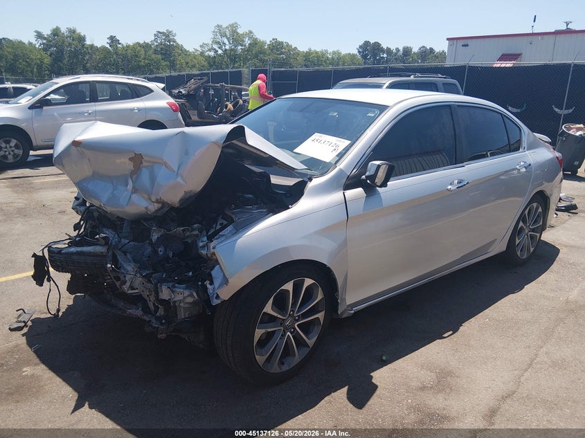 2015 Honda Accord Sport 1HGCR2F56FA125610 photo 1