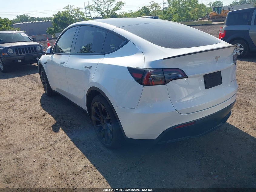 Vin: 7saygdee5nf426109, lot: 45634789, tesla model y long range dual motor all-wheel drive 20223
