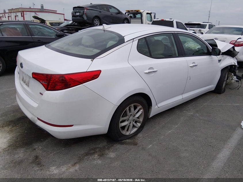 Vin: 5xxgm4a75cg008815, lot: 45634816, kia optima lx 20124