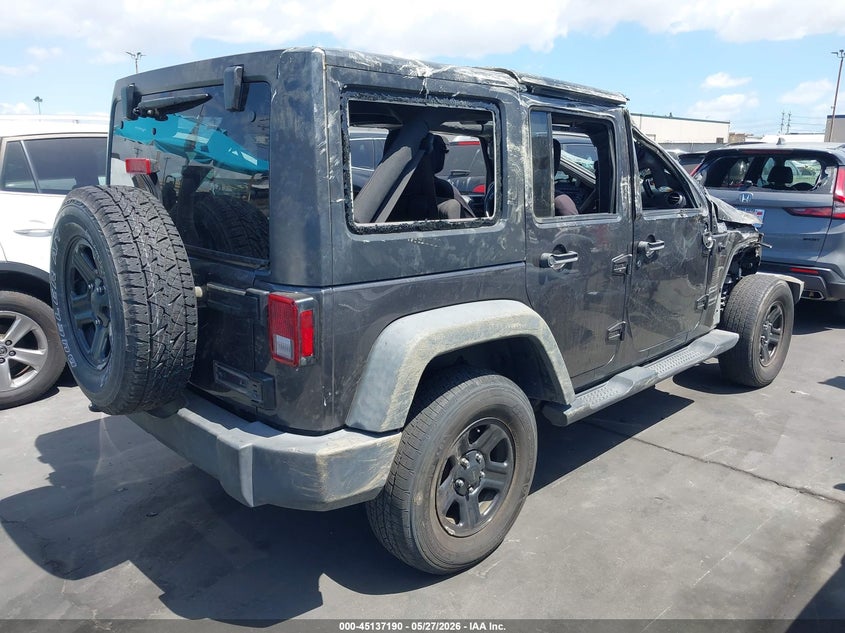 2018 JEEP WRANGLER SPORT UTILITY VEHICLE 3.6L V-6 DOHC, VVT, 285HP