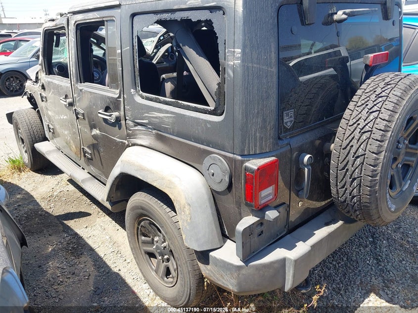 2018 JEEP WRANGLER SPORT UTILITY VEHICLE 3.6L V-6 DOHC, VVT, 285HP