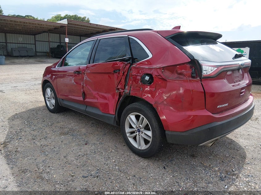 Vin: 2fmpk3j82jbc24963, lot: 45634868, ford edge sel 20183