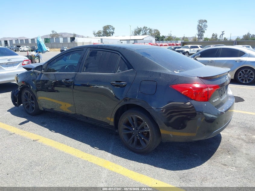 2018 TOYOTA COROLLA SEDAN 1.8L I-4 DOHC, VVT, 132HP