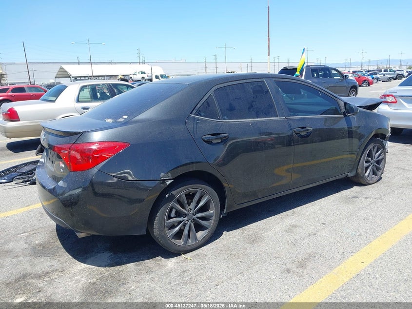 2018 TOYOTA COROLLA SEDAN 1.8L I-4 DOHC, VVT, 132HP