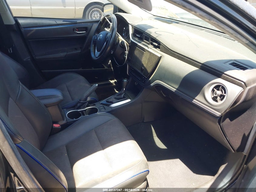 2018 TOYOTA COROLLA SEDAN 1.8L I-4 DOHC, VVT, 132HP