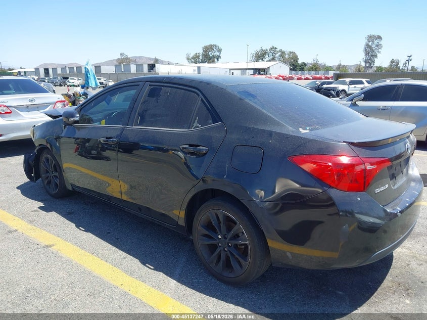 2018 TOYOTA COROLLA SEDAN 1.8L I-4 DOHC, VVT, 132HP