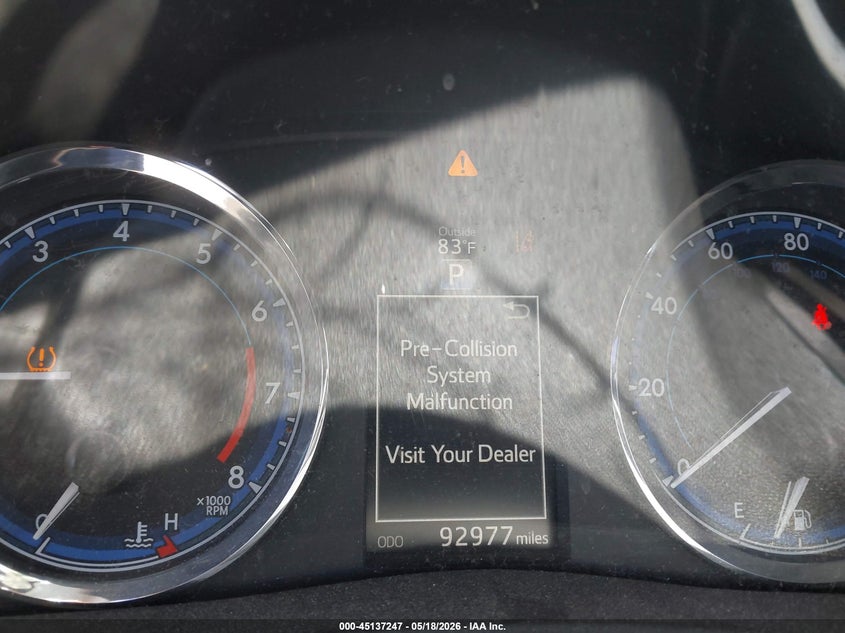 2018 TOYOTA COROLLA SEDAN 1.8L I-4 DOHC, VVT, 132HP