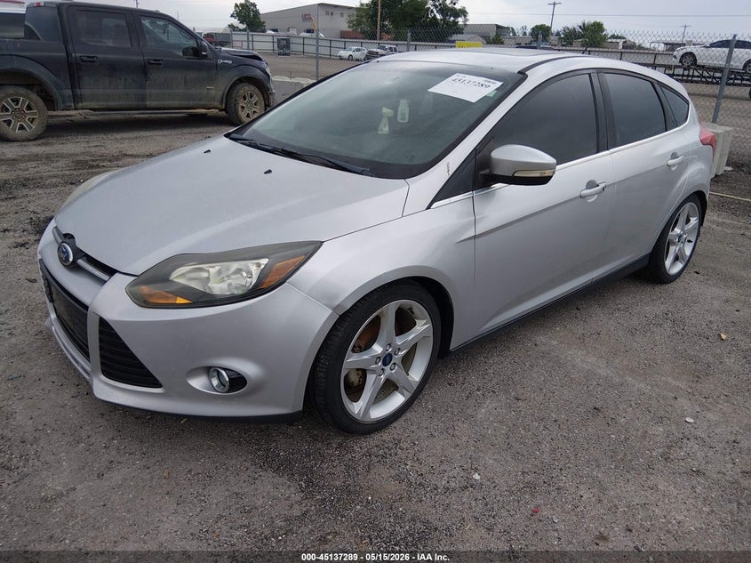 2014 Ford Focus Titanium 1FADP3N29EL208429 photo 1