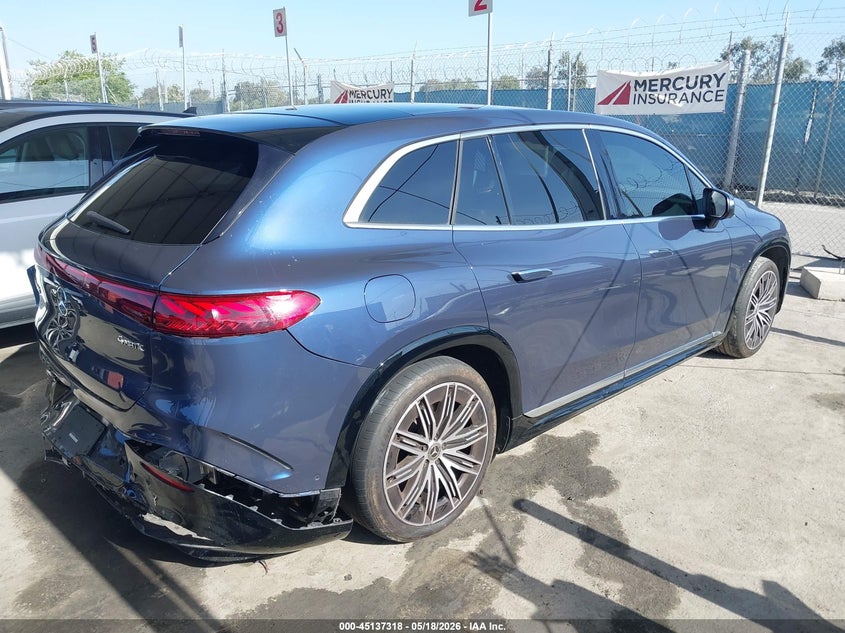 Vin: 4jgdm4ebxpa019503, lot: 45634946, mercedes-benz eqs 580 suv 4matic 20234